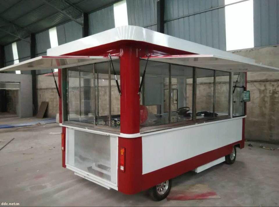 電動餐車電動三輪車流動小吃車巴士餐車
